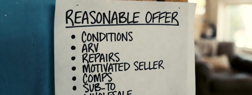 reasonable offer chart