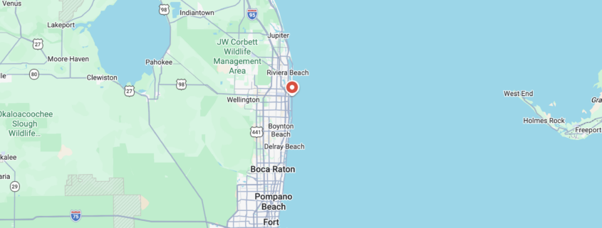 where is mar a lago on a florida map