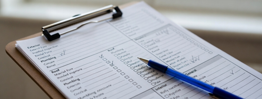 home inspection checklist for buyers
